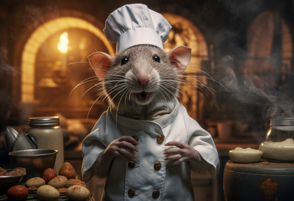 Topi in Cucina